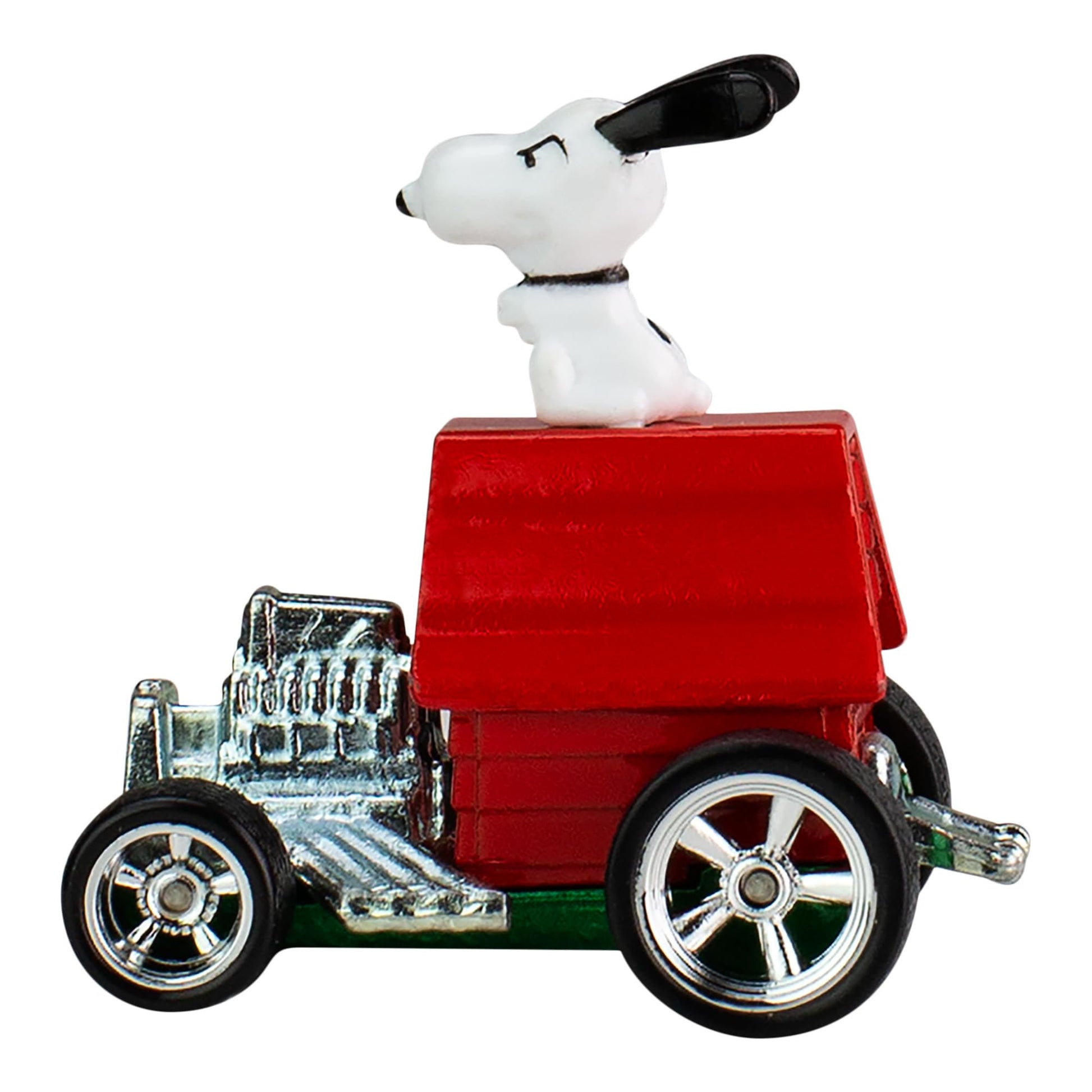 Hot Wheels Premium Pop Culture Peanuts Racing Club Snoopy on Dog House 1:64 Scale Diecast Vehicle