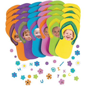 Fabulous Foam Flip Flop Frames - Crafts for Kids and Fun Home Activities VBS 2026