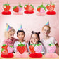 9 PCS Strawberry Centerpieces for Tables - Strawberry Table Decor Strawberry Party Decorations Strawberry Theme Birthday Decorations