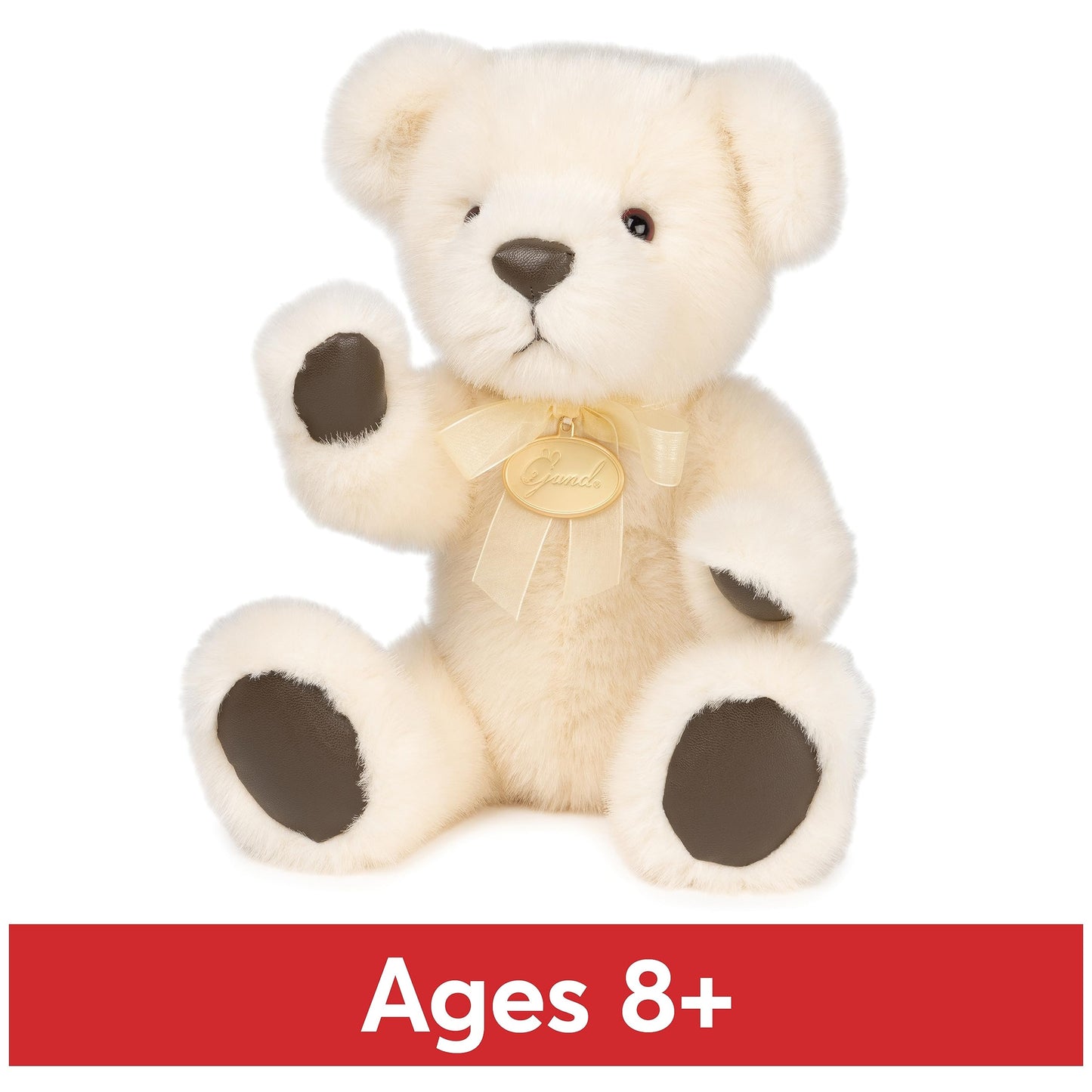 GUND Benedict 125th Anniversary Commemorative Teddy Bear, Special Edition Stuffed Animal for Ages 8 and Up, Champagne, 10.5”
