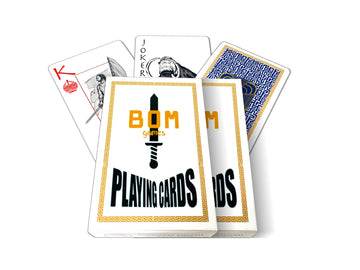 bomgames (2 Decks) Book of Mormon Themed Playing Cards - Unique LDS Missionary & Baptism Gifts, Featuring Custom Characters & Designs - Ideal for Boys