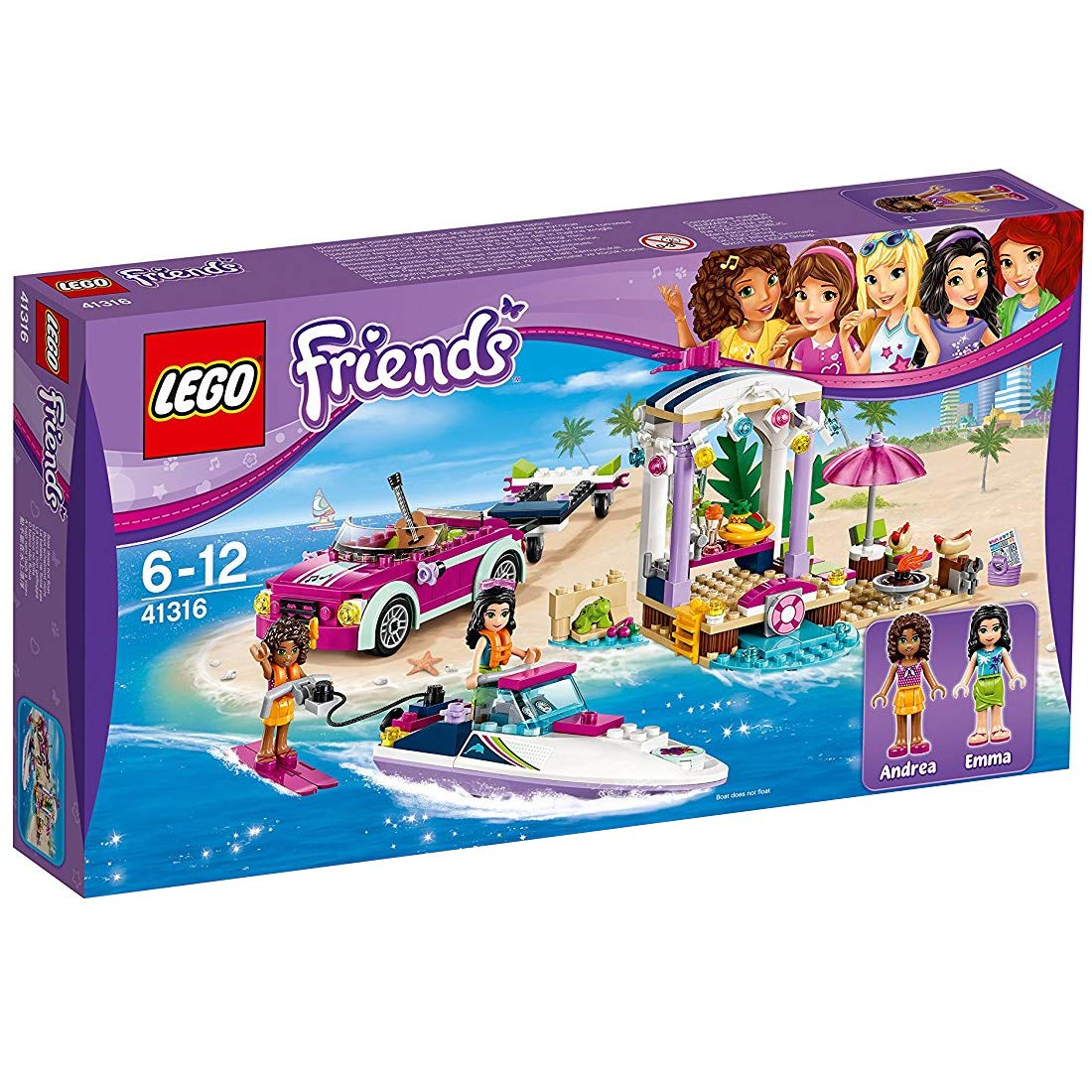 41316 LEGO Andrea's Speedboat Transporter