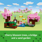 LEGO Minecraft The Cherry Blossom Garden, Video Game Toy for Kids, Building Set with 2 Minecraft Minifigures, Bees and a Sniffer Figure, Hands-on Toy