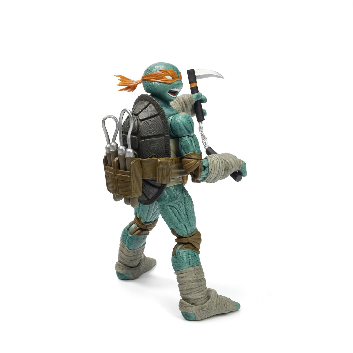 San Diego Previews Exclusive 2023 Teenage Mutant Ninja Turtles: Michelangelo (Battle Ready Ver.) BST AXN 5-Inch Action Figure