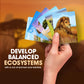 Ecosystem: Savanna - A Family Card Game About Animals on Grassy Woodland of African Savanna - Fun & Educational Ecology Game for Kids & Adults