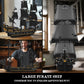 Mould King 13199 Pirates Ship Model Building Blocks Kits, MOC Large Black Pearl Sailboat Model Construction Set to Build, Gift for Age 14+/Adults