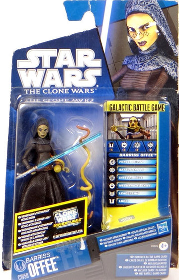 Star Wars 2011 Clone Wars Animated Action Figure CW No. 50 Bariss Offee