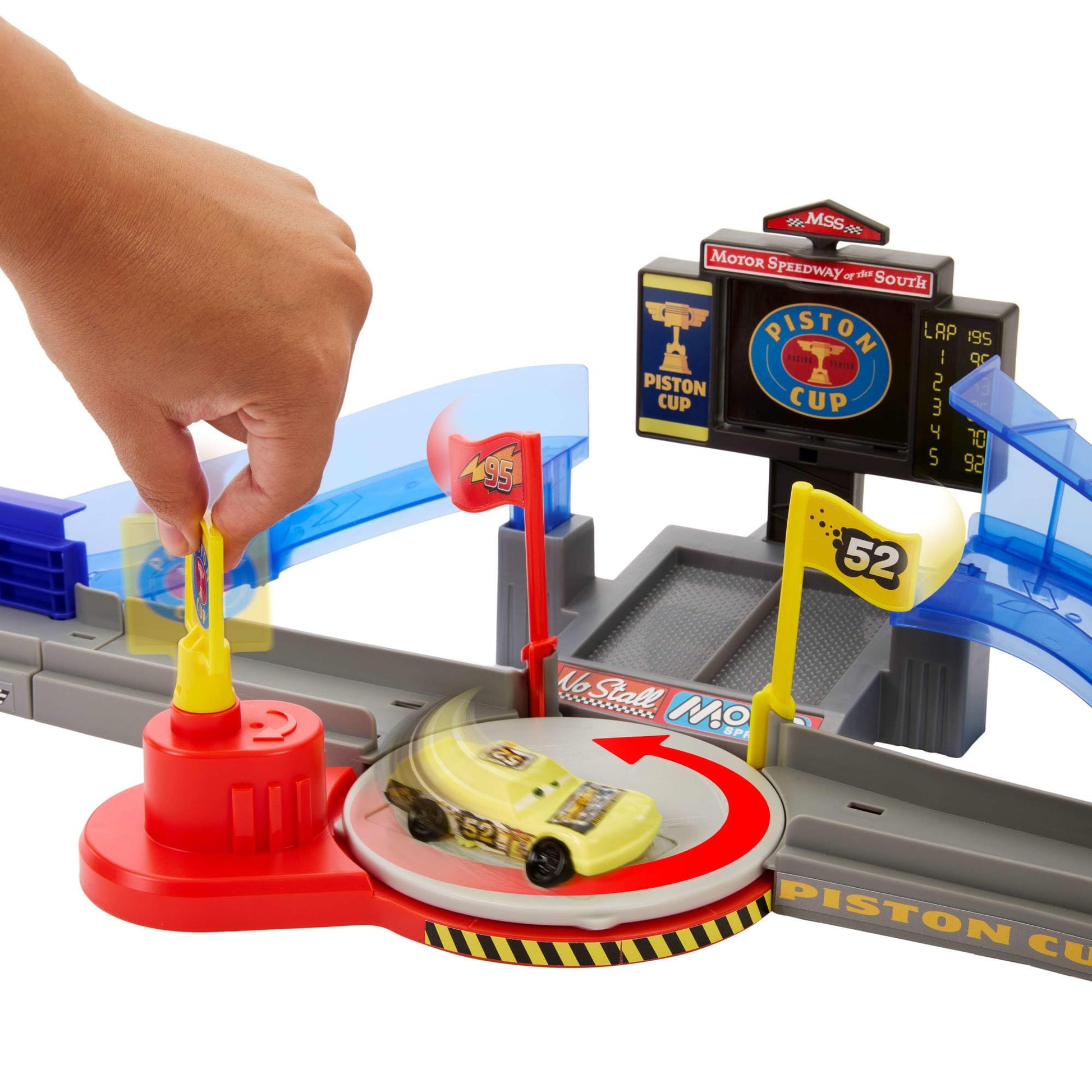 Mattel Disney and Pixar Cars Piston Cup Stunting Speedway Set