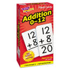 Trend Enterprises: Math Skill Drill Flash Cards, Addition 0-12, Self-Checking Cards to Practice and Master, Great for Skill Building and Test Prep, 91