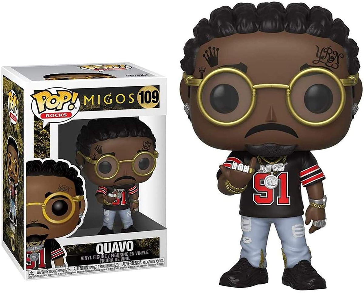 Funko Pop! Rocks: Migos - Quavo, Multicolor