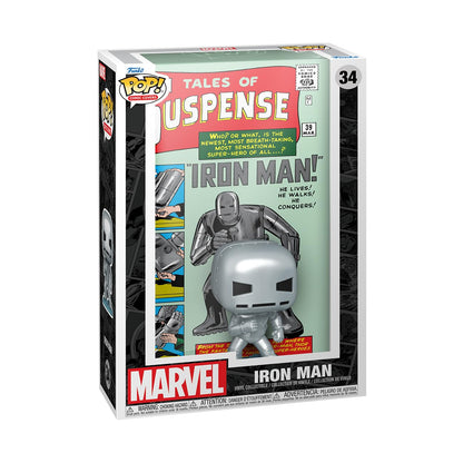 Funko POP! Comic Cover: Marvel - Tales of Suspense #39, Iron Man - Marvel Comics - Collectable Vinyl Figure - Gift Idea - Official Merchandise - for