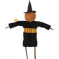 Primitives by Kathy Eek Pumpkin Witch Collectible Doll Black 5.50" x 17" x 3.25"