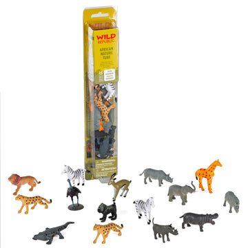 Wild Republic Nature Tube Africa Figurines - 13"