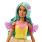 Barbie A Touch of Magic Fashion Doll, Teresa with Fantasy Outfit & Colorful Hair with Comb & Pet Accessories