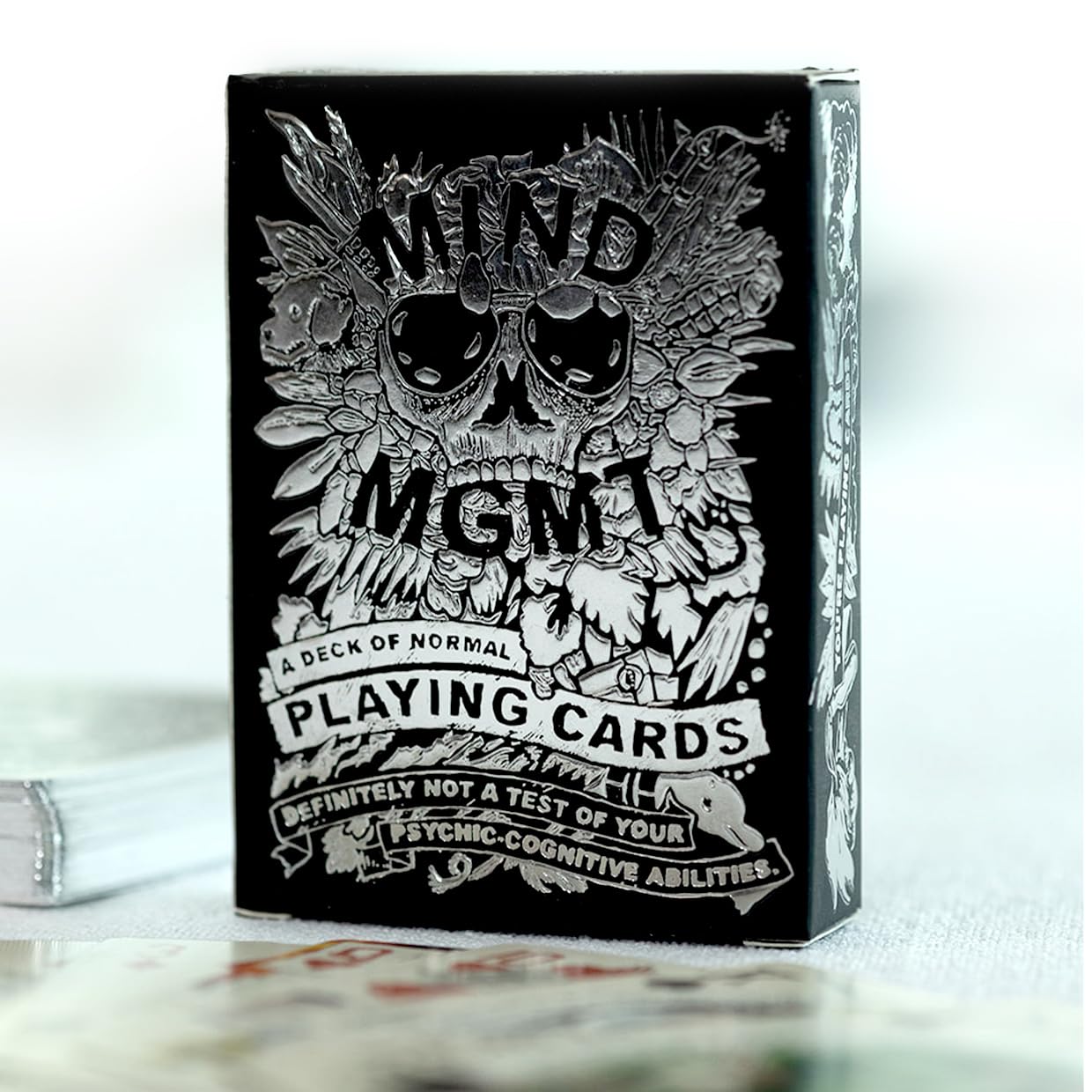 Mind MGMT Playing Cards by Off The Page Games | 52-Card Deck with Unique Abilities | Matt Kindt Art | Compatible with Mind MGMT Board Game