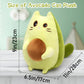 Leokawin Cat Stuffed Animal Avocado Pillow