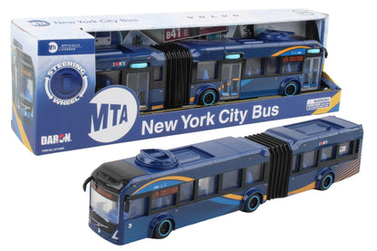 Volvo MTA NYC Articualted Bus, New York City 1/43 Scale New in The Box by Daron World Wide.