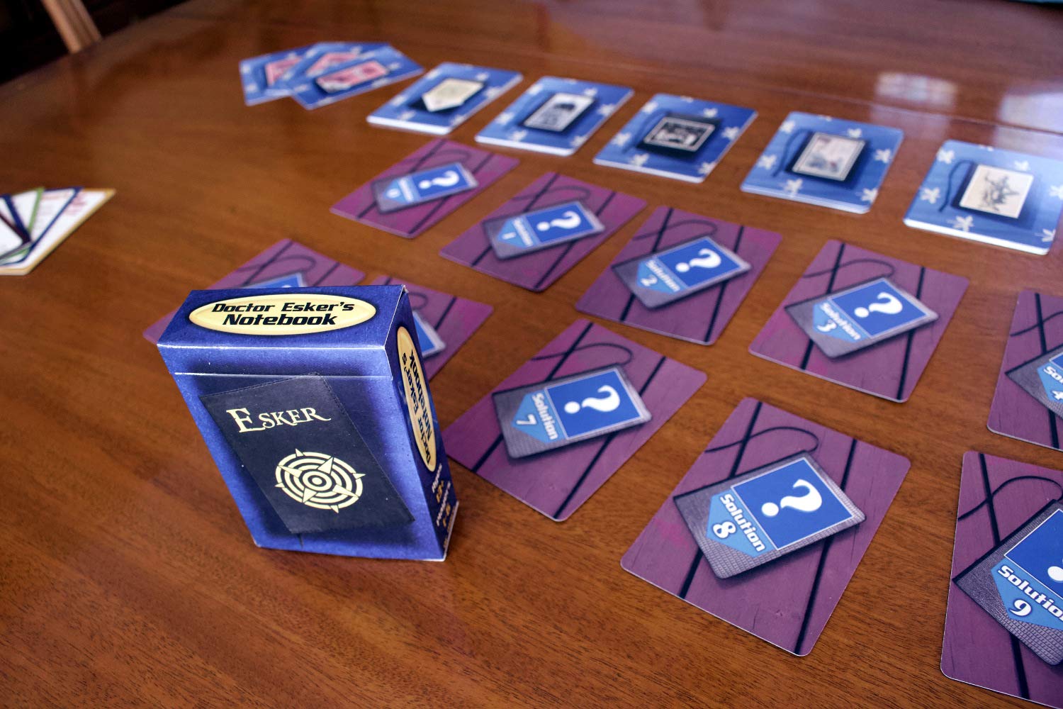 Plankton Games Doctor Esker's Notebook Puzzle Card Game