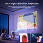 Story Projector for Kids,4K HD Book Projector with 48 Stories Audio Play & 9 White Noise,Toddler Night Light Bedtime Story Machine,Early Learning