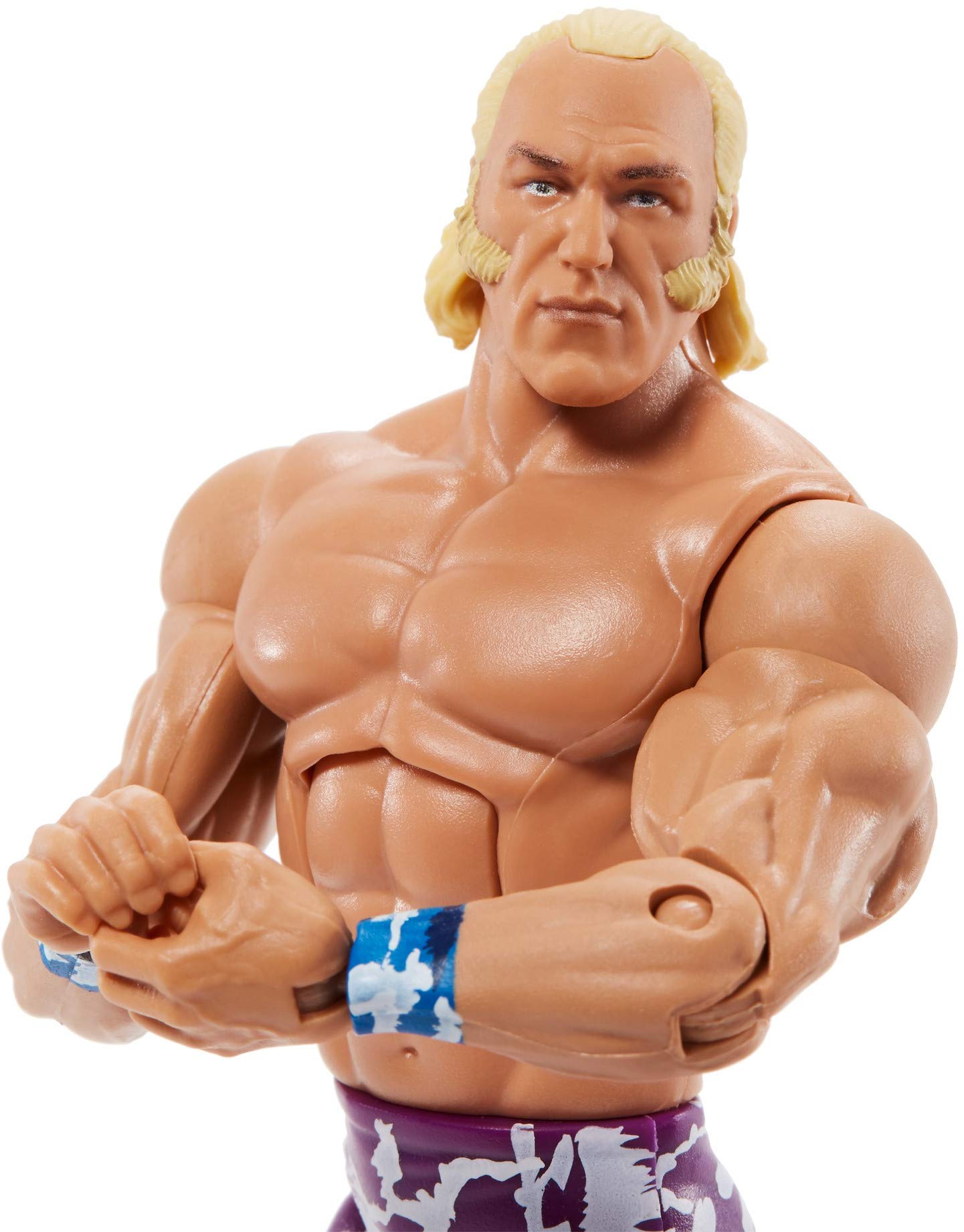 WWE MATTEL Superstar Billy Graham Elite Series #79 Deluxe Action Figure with Realistic Facial Detailing, Iconic Ring Gear & Accessories