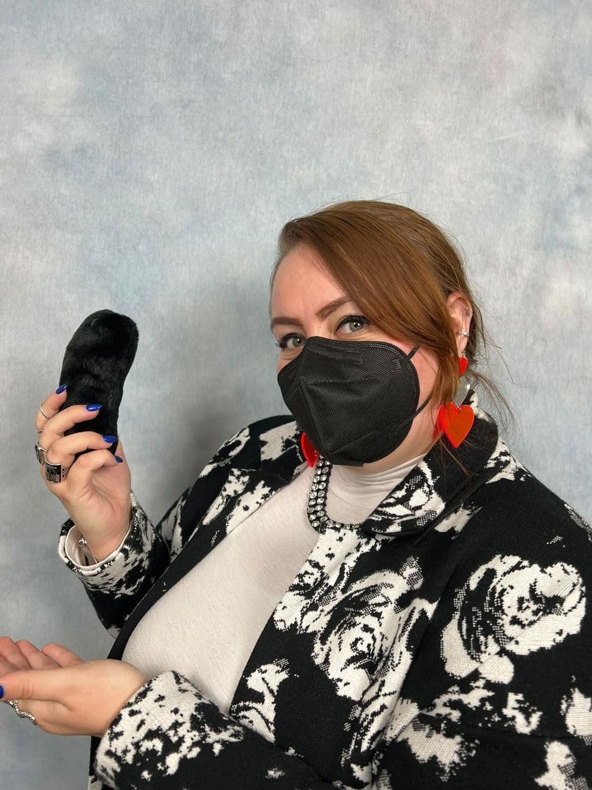 GIANT MICROBES Black Death Plush, History Teacher Gifts, Gifts for Science Lovers, Public Health, Gift for History Buff, Black Plague, Dark Humor
