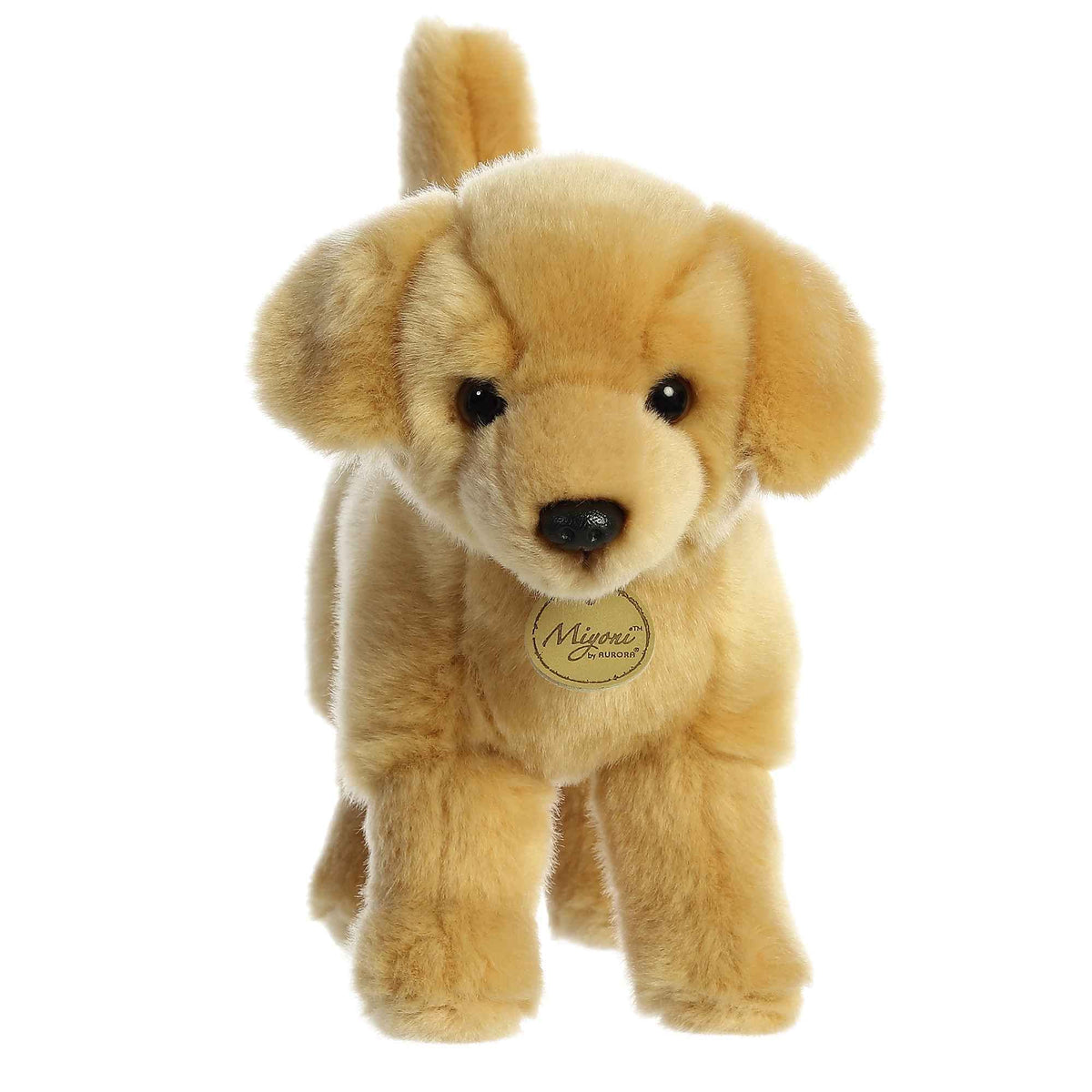 Aurora Miyoni 9.5" Yellow Labrador Realistic Stuffed Animal