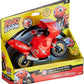 Ricky Zoom Toy Motorcycle with Light and Sounds, Red for Boys,girl