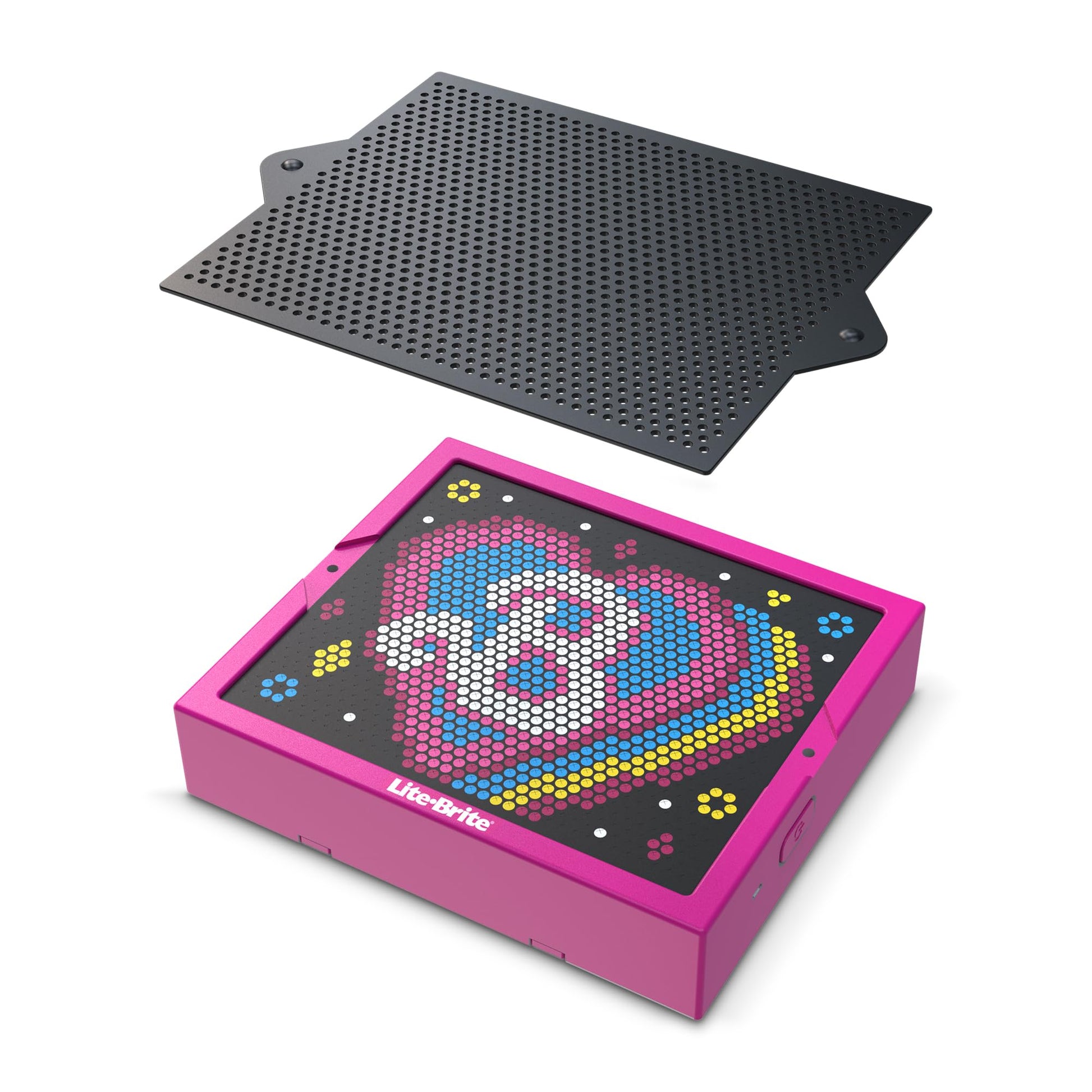 Lite Brite Super Bright HD, Barbie Edition - Creative Retro Light-Up Screen - Educational Play for Children, Enhances Creativity, Gift for Girls