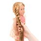 Our Generation - Portia - 18-Inch Hair Play Doll - Brown Hair & Blue Eyes - Extendable Braids & Styling Accessories - Pretend Play - Toy for Kids 3