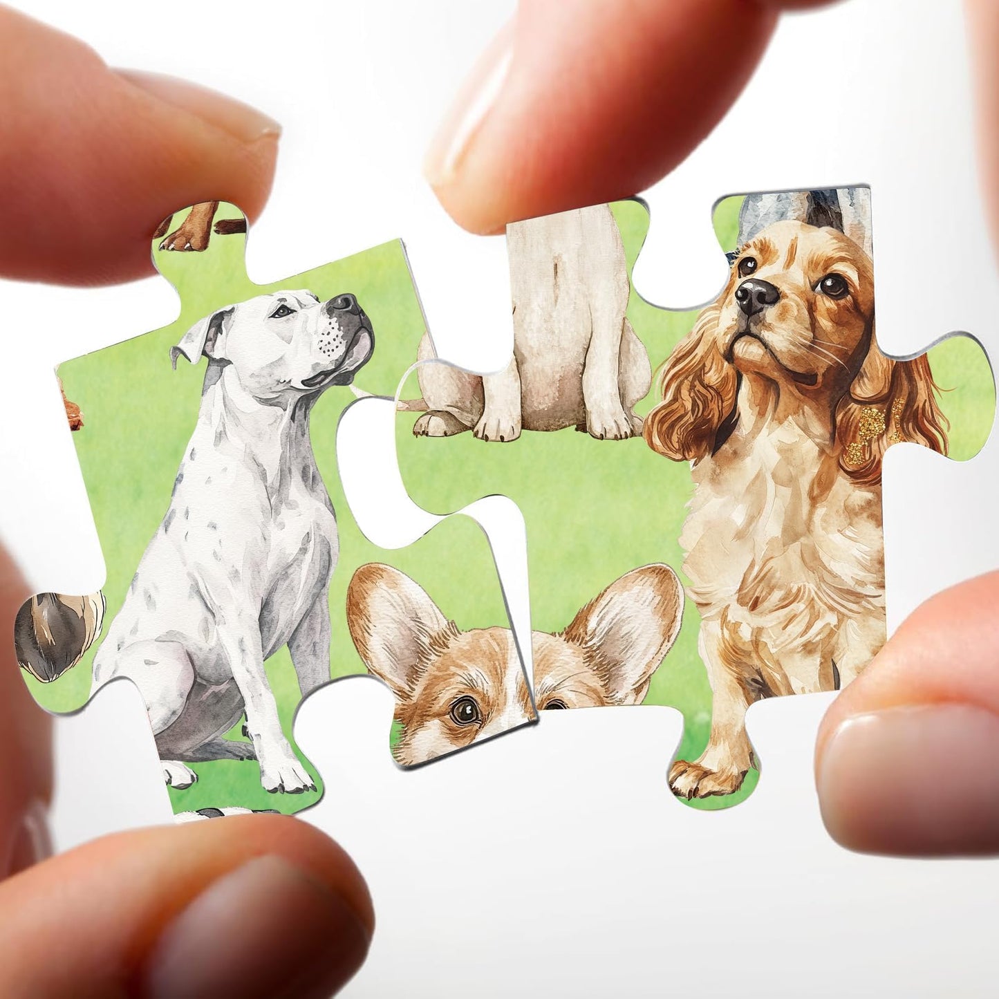 Artnedu Jigsaw Puzzles 1000 Pieces,Dog Jigsaw Puzzle,Puzzles for Adults 1000 Pieces,Adults & Families Difficult Challenging Unique Puzzle