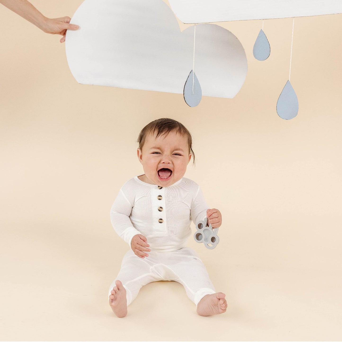 Doddle & Co. The Chew Teether with Poppable Bubbles | Toddler Teething Fidget Toy | Enhaces Oral Fit & Easy to Hold & Grab | Helps in Development