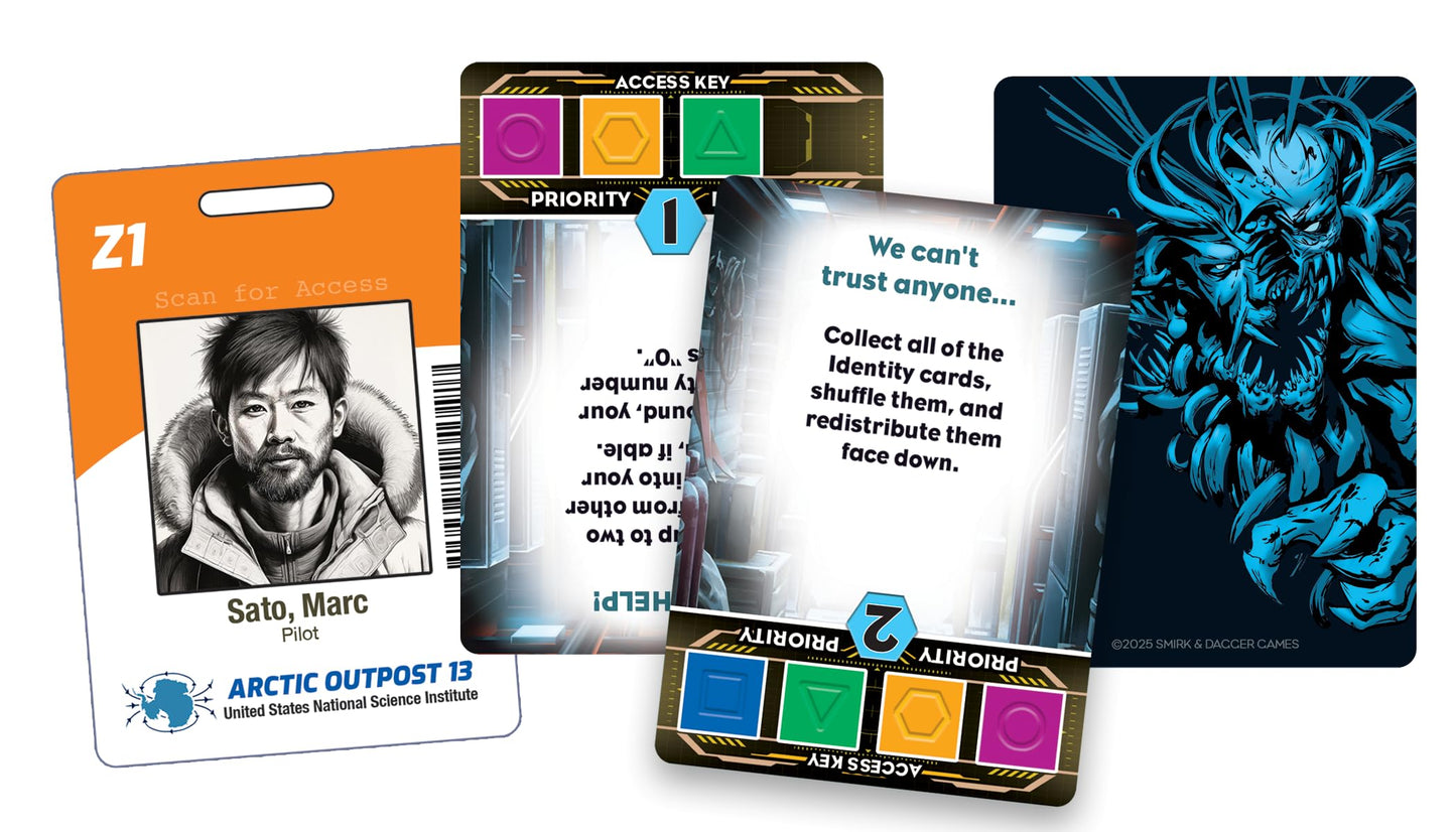 Smirk & Dagger, This Game is Killer Frozen Horror - for Ages 14 and Up, 4 to 10 Players