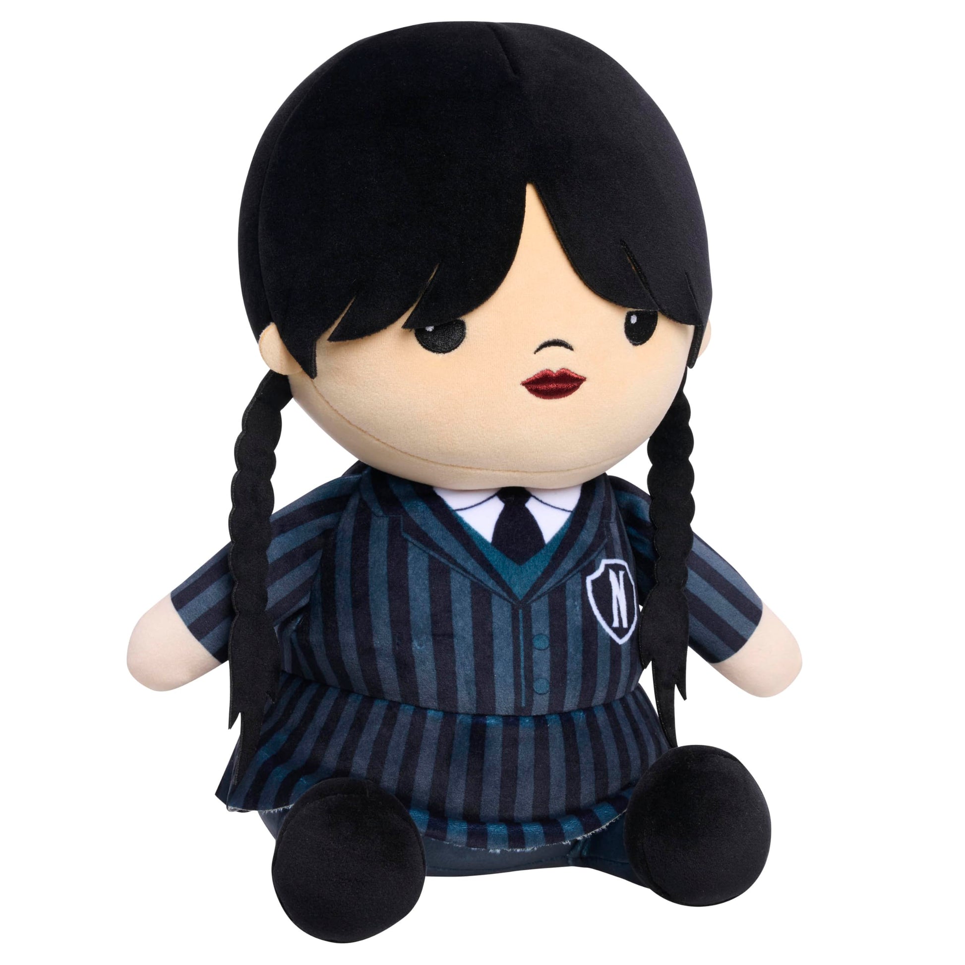 WEDNESDAY Comfort 2 Pound Weighted Plush, 10-inch Collectible Stuffed Doll, Pretend Play, Kids Toys for Ages 3 Up by Just Play