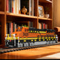 Mould King 12041 Train Building Block Kits, BNSF Northern Locomotive Internal Combustion Train Model Building Blocks Set Toys for Age 14+/Adults