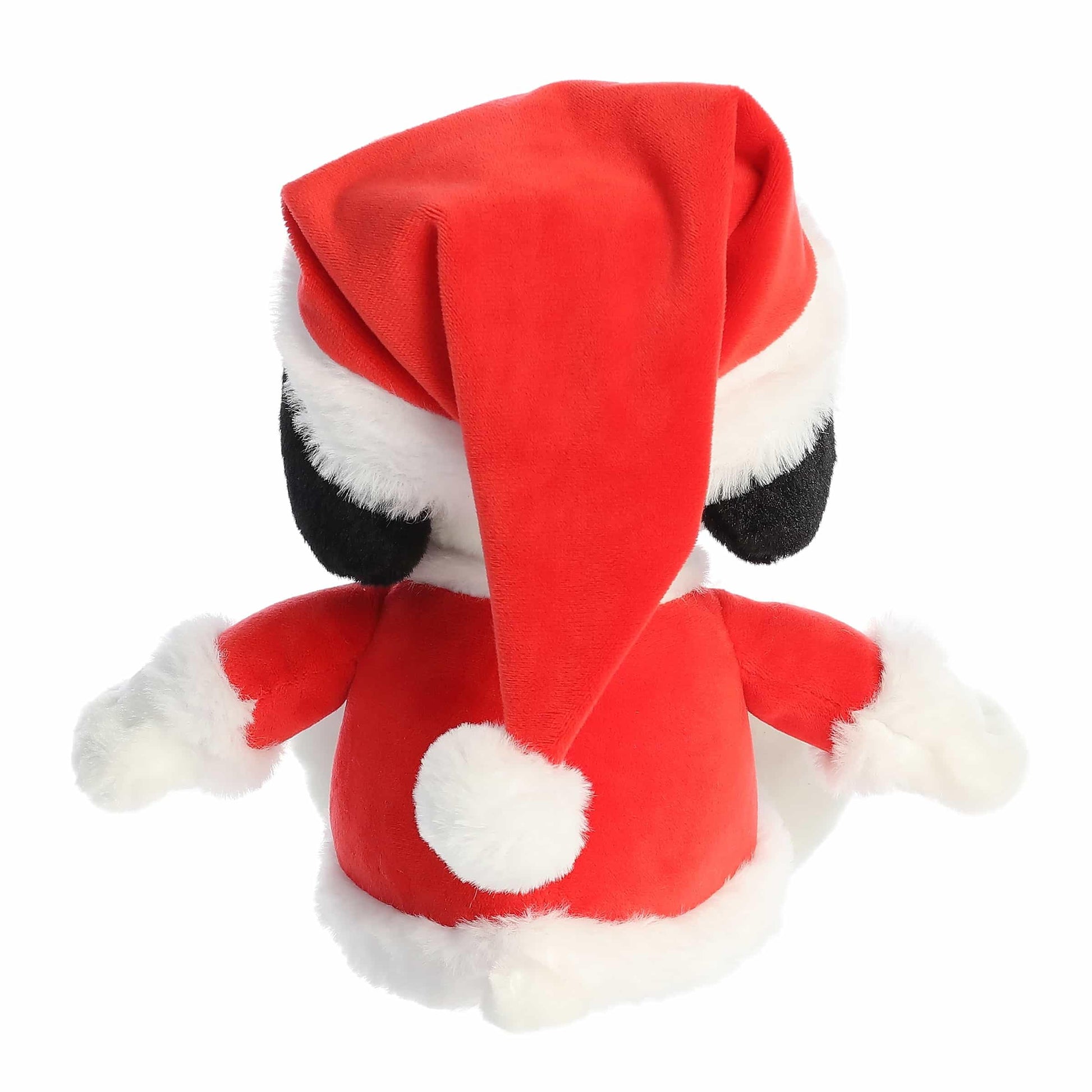 Aurora® Festive Peanuts® Santa Snoopy Stuffed Animal - Officially Licensed Toys for All Snoopy Fans - Perfect for Holiday Decorations or Gifts - White