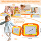 BABLOCVID Magnetic Drawing Board Toddler Toys for Girls Boys, 15 Inch Erasable Doodle Board for Kids Colorful Etch Education Sketch Doodle Pad Toddler