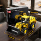Mould King Technik Wheel Loader Builidng Sets, 17084 MOC Construction for Adults, Engineering Vehicle Model Kits with Articulated Steering/Scoop