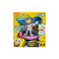 SPONGEBOB SQUAREPANTS Jelly Fishin Gliders - 5 in Sandy Cheeks Pull-Back Racing Toy with Action Net, Fast Motion & Undersea Adventure Play for Kids