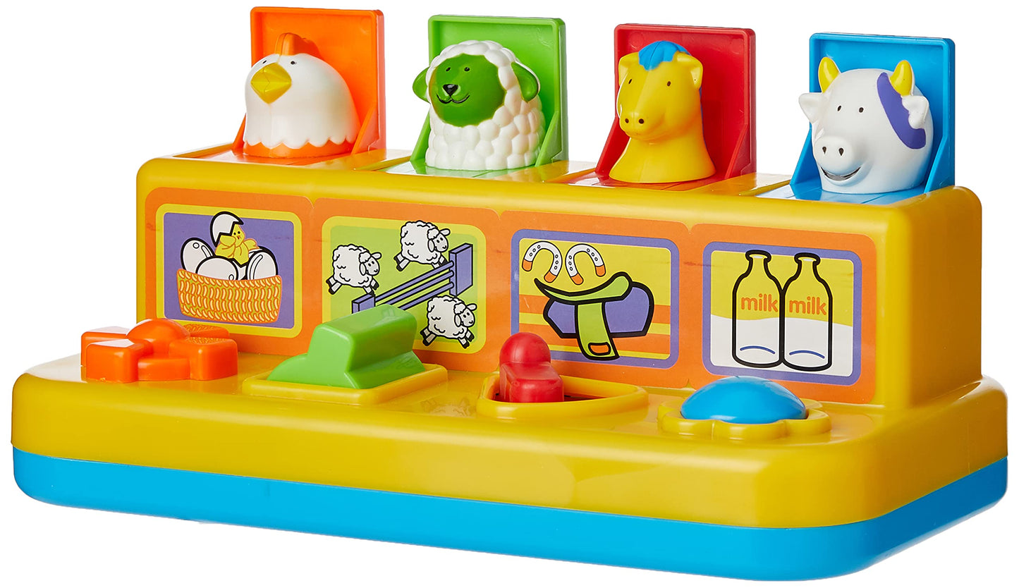 Fun Time Pop Up Farmyard Friends, Yellow