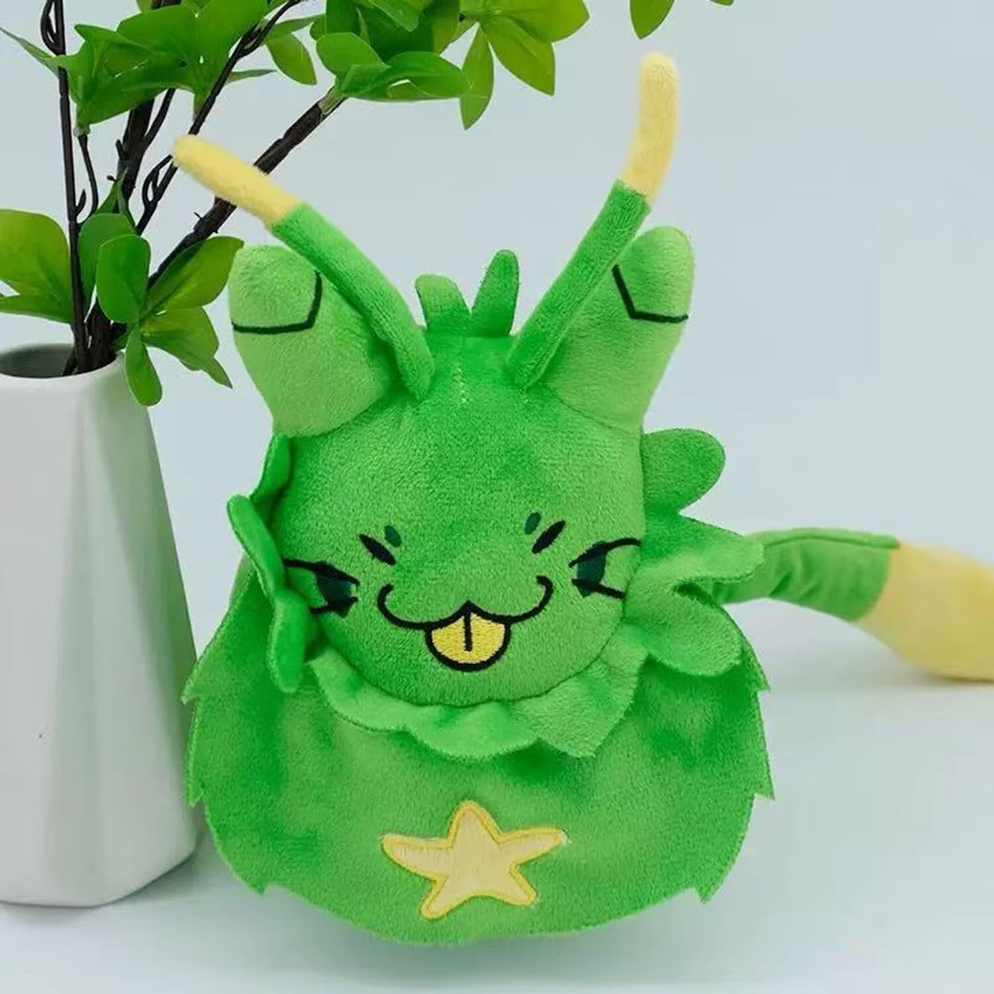 Xuqiufeng Gnarpy Plush, Regretavator Plush Gnarph Alien Cat Plush Toys?Give Fans and Friends Beautifully Plushie Doll Gifts (1., Green)