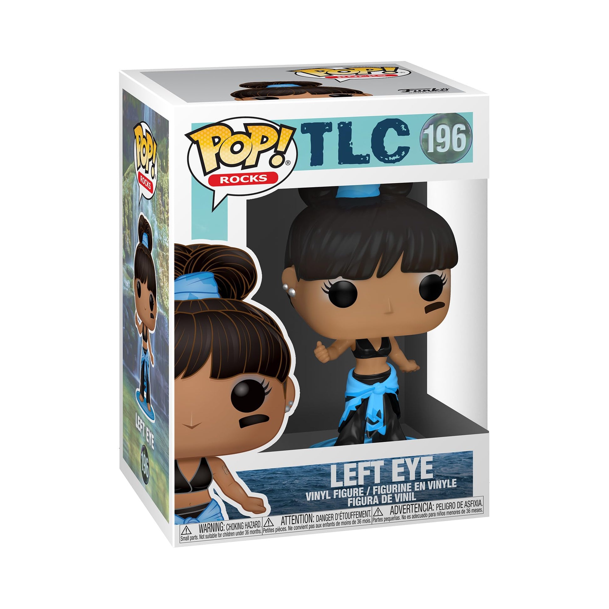 Funko Pop! Rocks: TLC - Left Eye (Styles May Vary), Multicolor