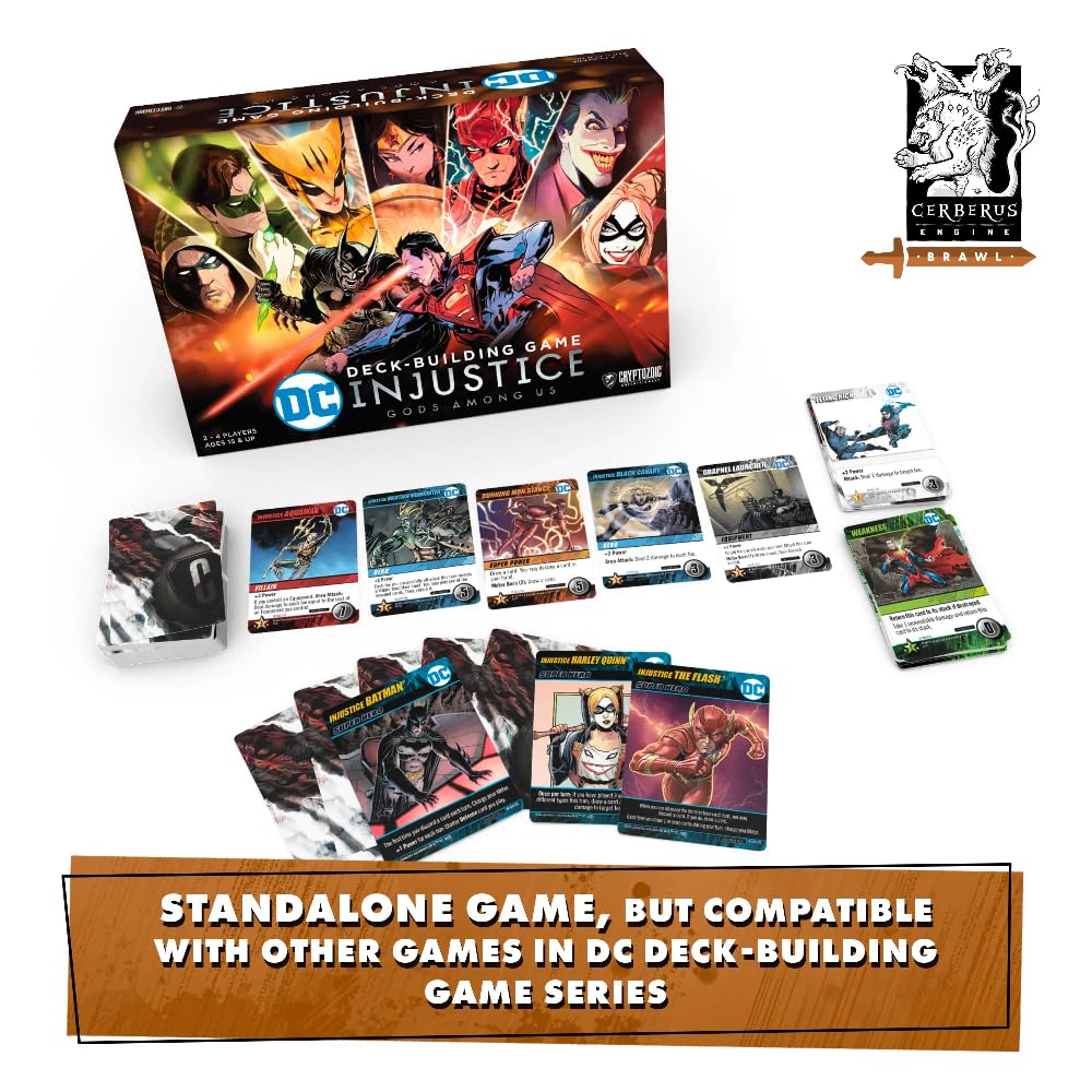 Board Games DC Comics Deckbuilding Game: Injustice