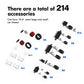 Wheels and Axles Sets Tires Building Kit with Windshield, Compatible with Lego Wheels and Axles, 186 Pcs Car Parts and Classic Pieces Accessories