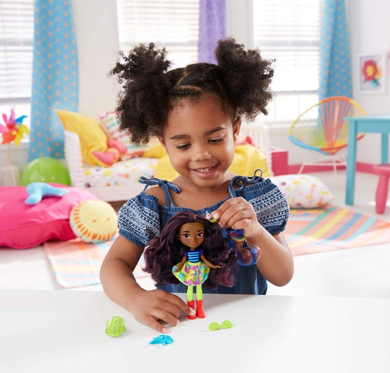 Fisher-Price Sunny Day FBN68 Fisher-Price Nickelodeon Sunny Day, Pop-in Style Rox, Multicolor