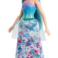 Barbie Dreamtopia Royal Fashion Doll & Accessory, Petite with Turquoise Hair Wearing Removable Skirt, Shoes & Headband