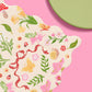 xo, Fetti Garden Fairy Napkins - 25 ct | Woodland Party Decorations, Spring Tea Party, Kids Birthday, Butterfly, Mushrooms, Pink Floral, Gingham