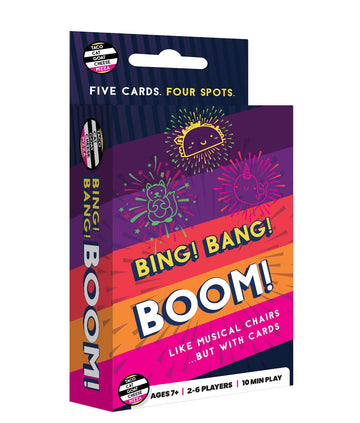Bing Bang Boom Hilariously Fun Card Game for Family Game Night by Taco Cat Goat Cheese Pizza | Easy to Learn and Play with Fast 10 Minute Rounds | Fun