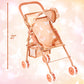 My First Baby Doll Stroller for Toddlers 3 Year Old Girls, Little Kids | Folding Baby Stroller for Dolls, Toy Stroller for Baby Dolls with Bottom