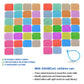 INTELLIKIDDOS SiliABCs Alphabet Flash Cards, Non-Toxic Silicone Alphabet Flash Cards for Toddlers 1-3, Montessori Toddler Preschool Alphabet Learning