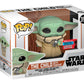 Funko Pop! Star Wars: The Mandalorian - The Child with Necklace Vinyl Figure, Fall Convention Exclusive Action Figure
